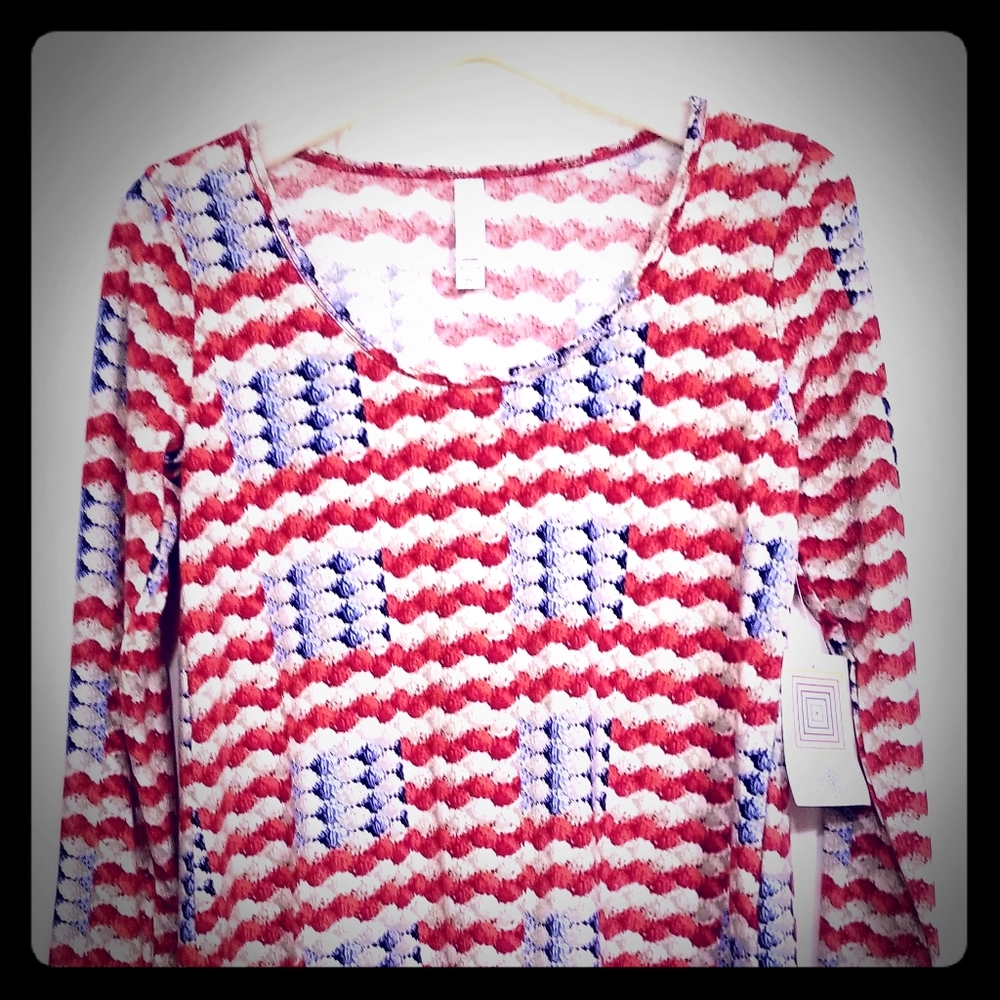 Lularoe Lynnae Womens Top Shirt Size XXS